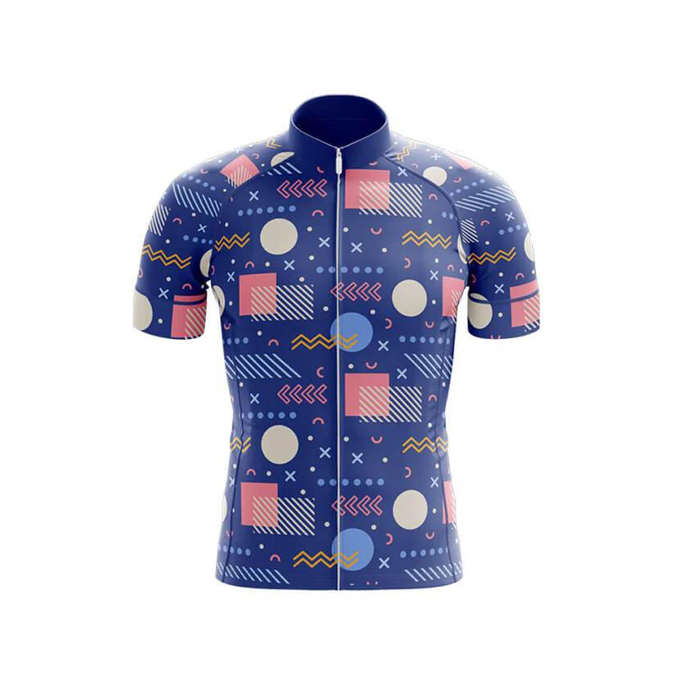 90s Memphis Club Men's Short Sleeve Cycling Kit - Image 3