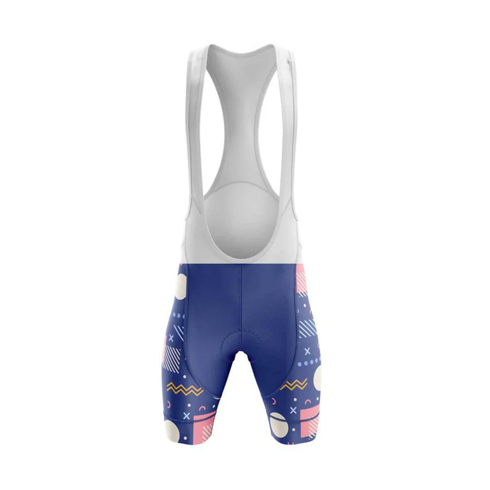 90s Memphis Club Men's Short Sleeve Cycling Kit - Image 4