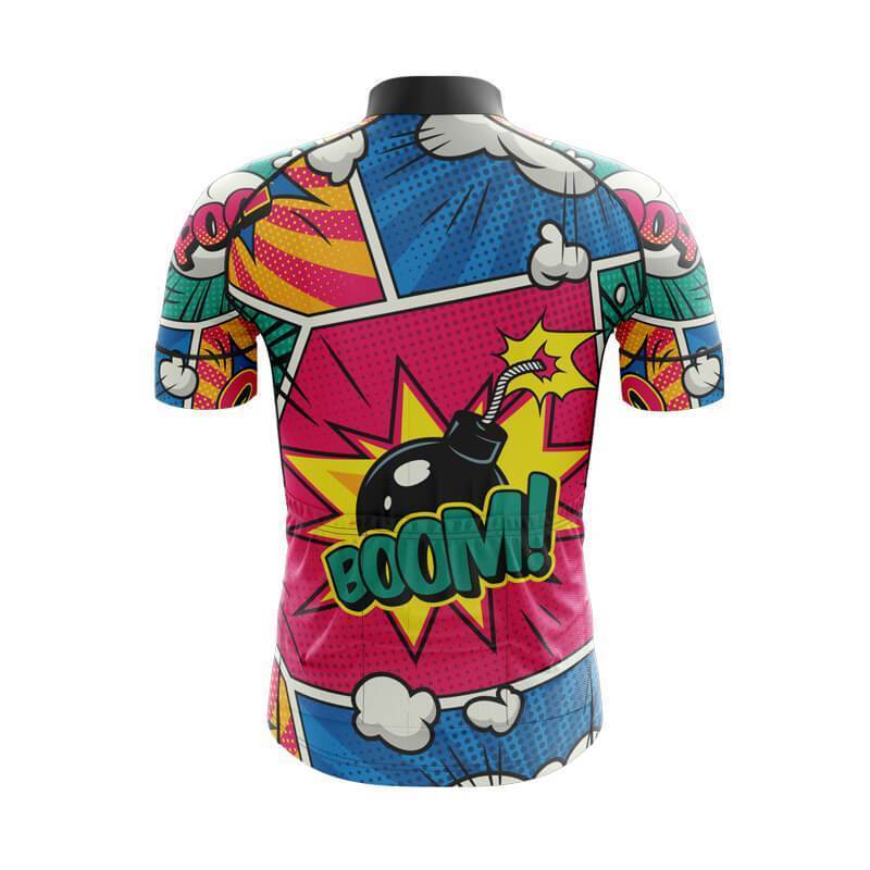 Boom Comic Men's Short Sleeve Cycling Kit - Image 3