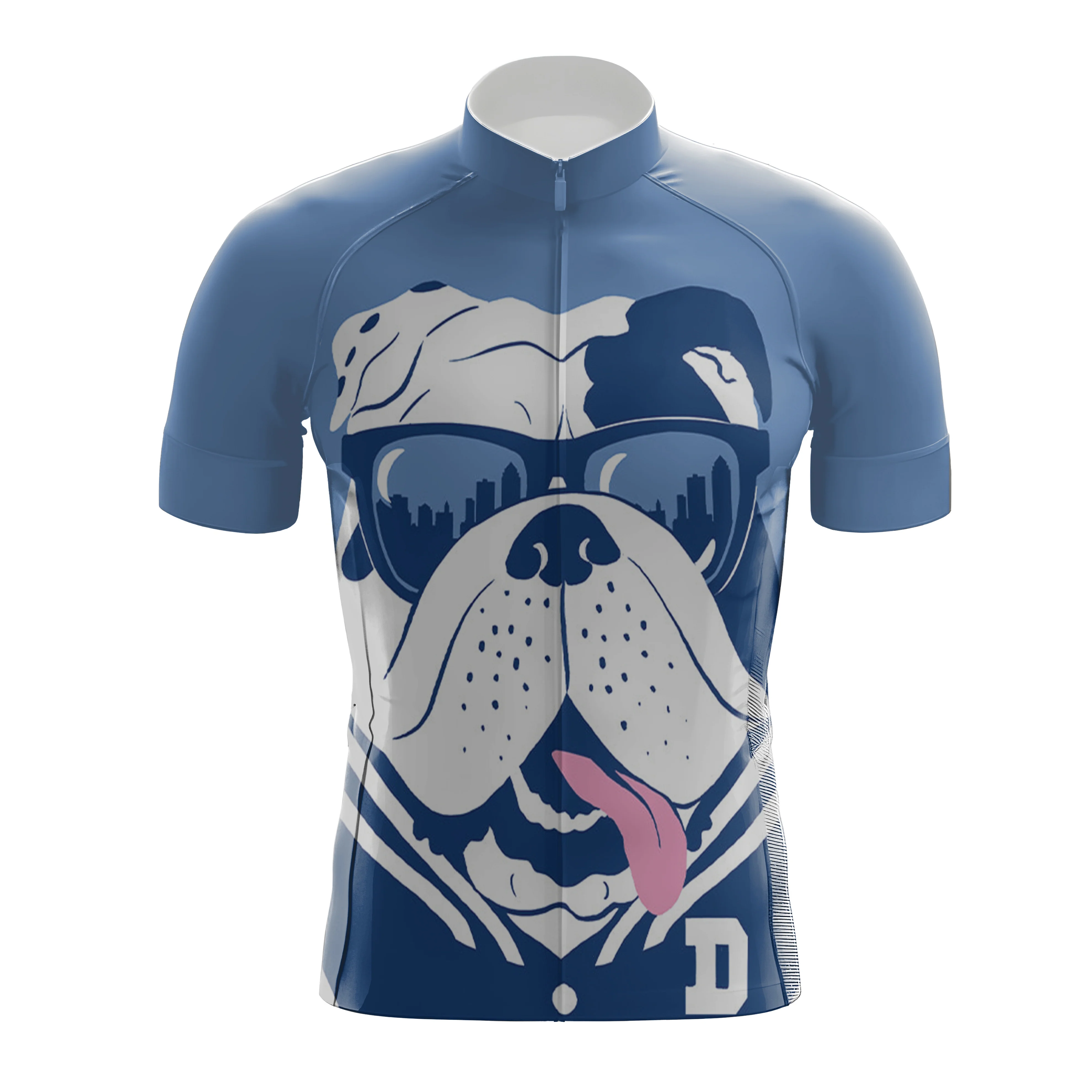 Bulldog With Sunglasses Men's Cycling Kit - Image 3