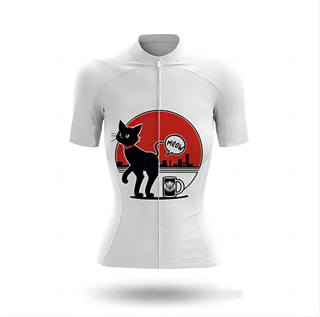 Cat and Coffee Women's Cycling Kit - Image 3