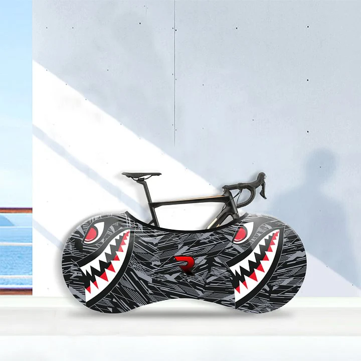 Classic Shark Bicycle Wheels Cover - Image 5