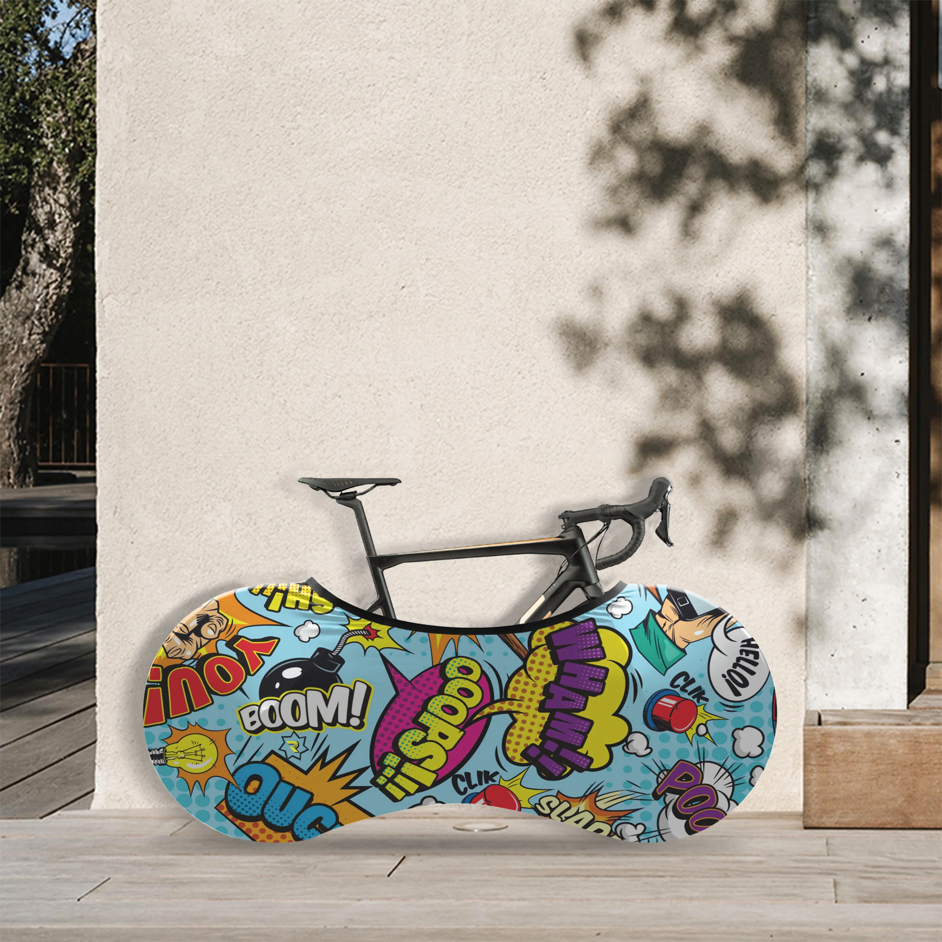 Comic Association Bicycle Wheels Cover - Image 3