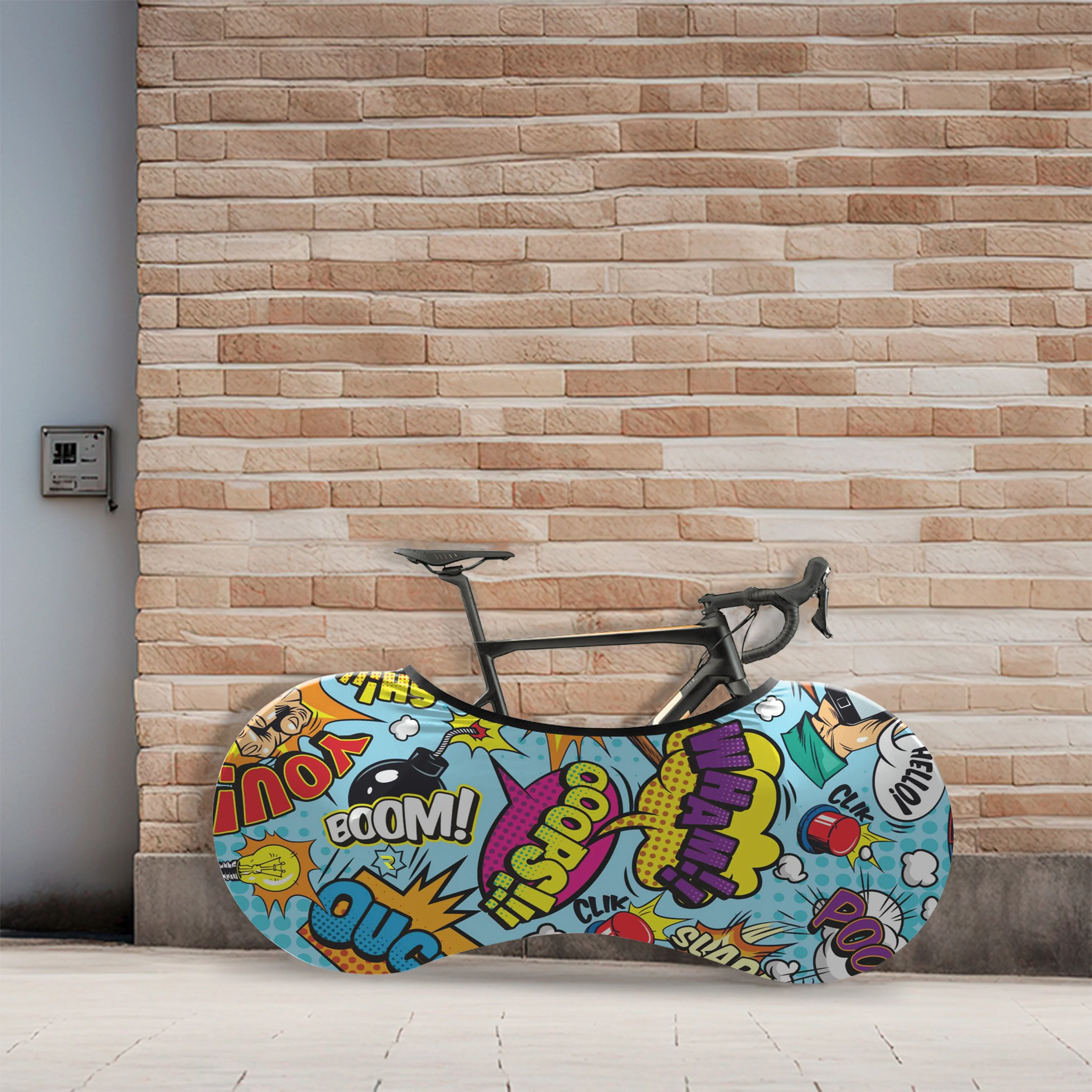 Comic Association Bicycle Wheels Cover - Image 4