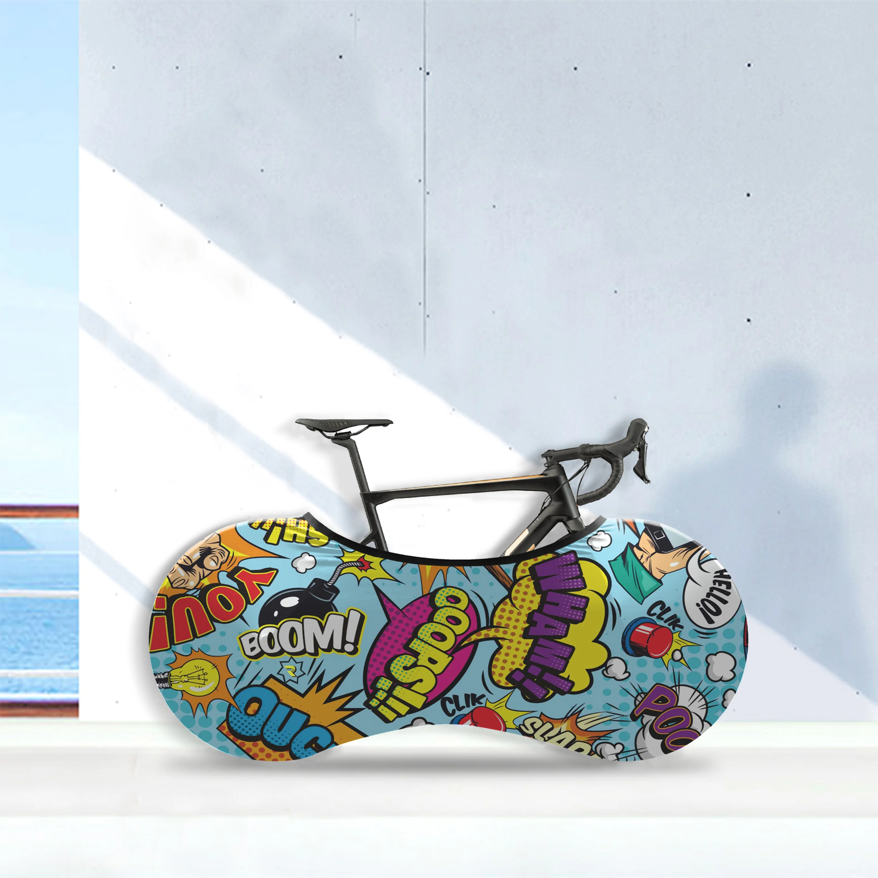 Comic Association Bicycle Wheels Cover - Image 5