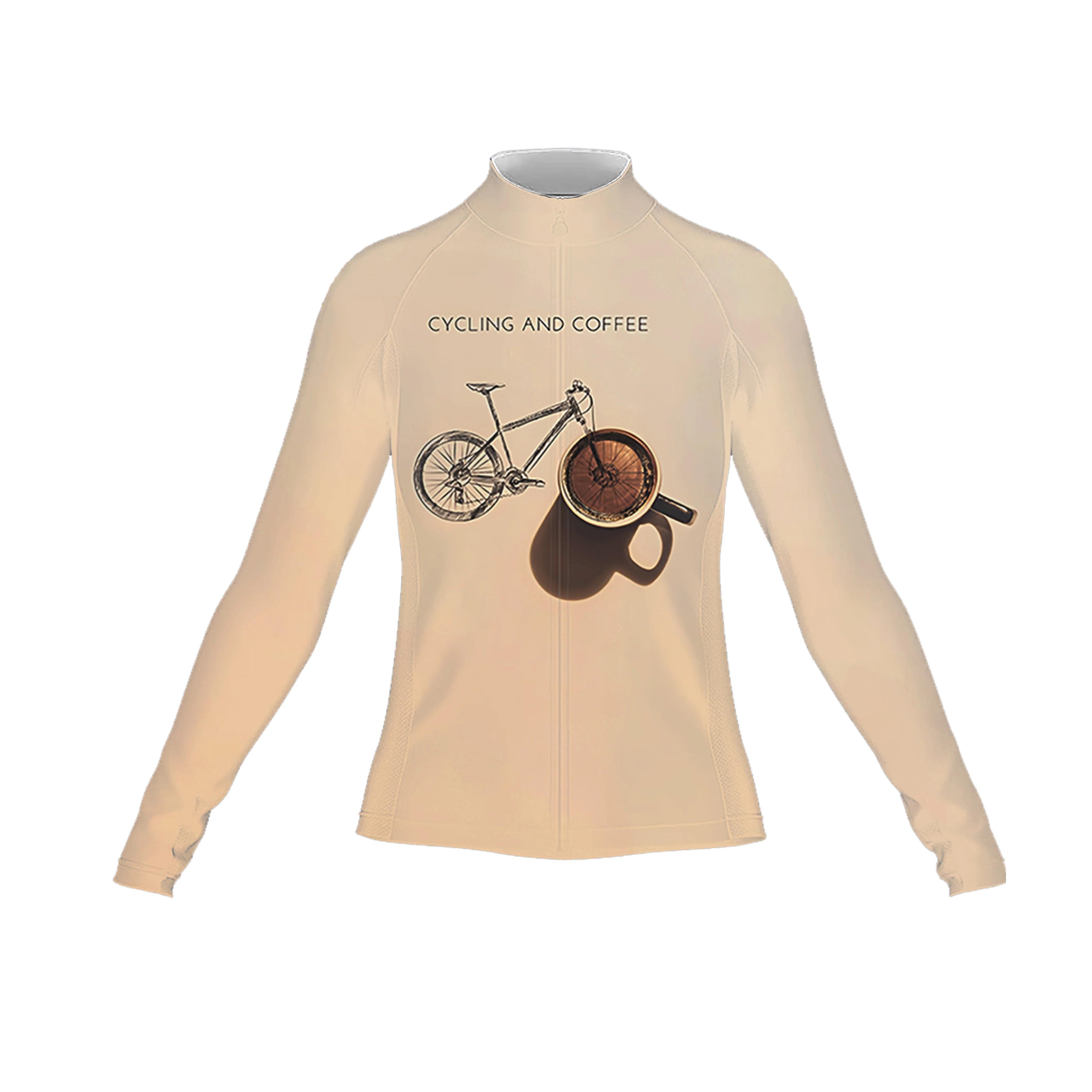 Cycling And Coffee Women's Long Sleeve Cycling Kit - Image 3
