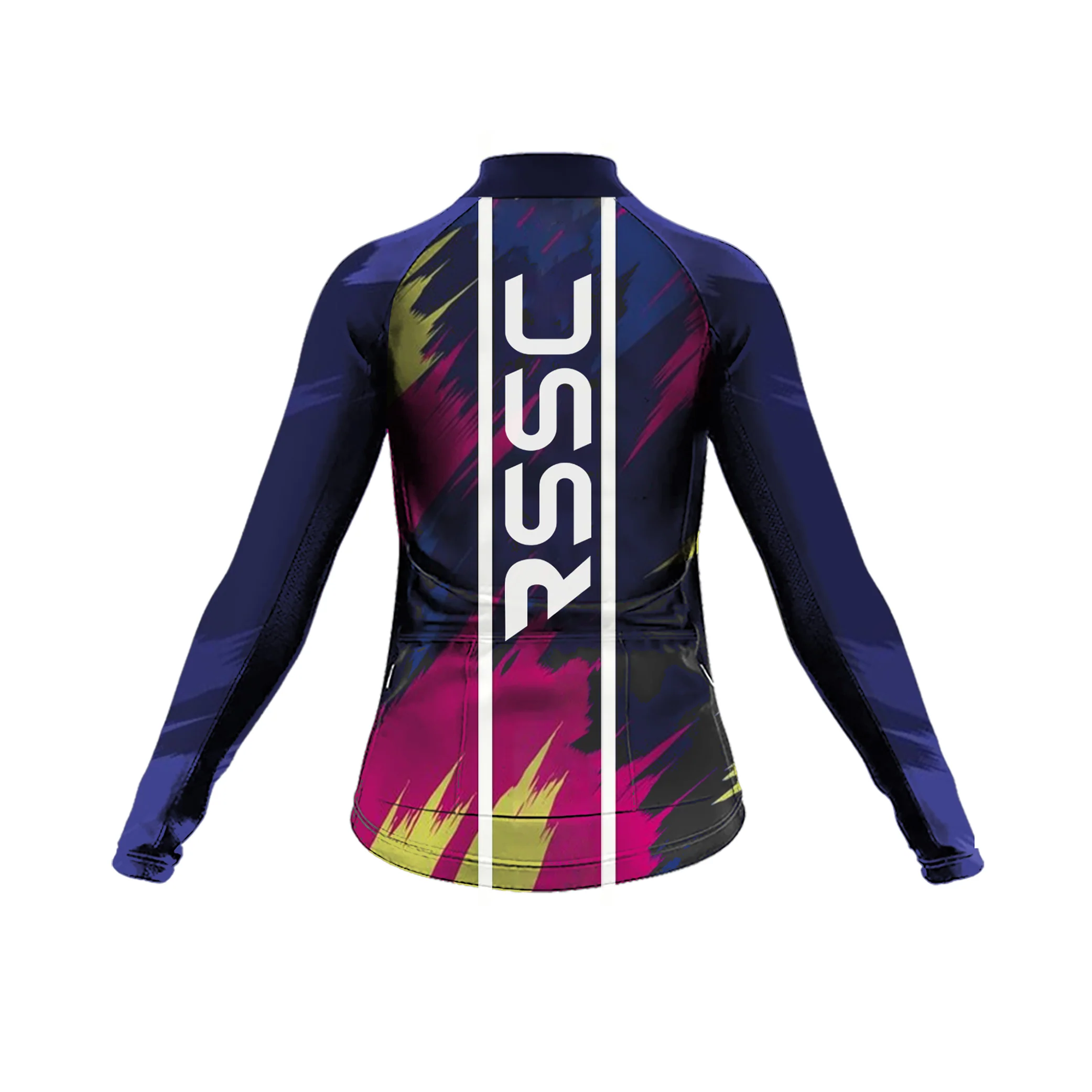 Gradient Color Women's Long Sleeve Cycling Kit - Image 4