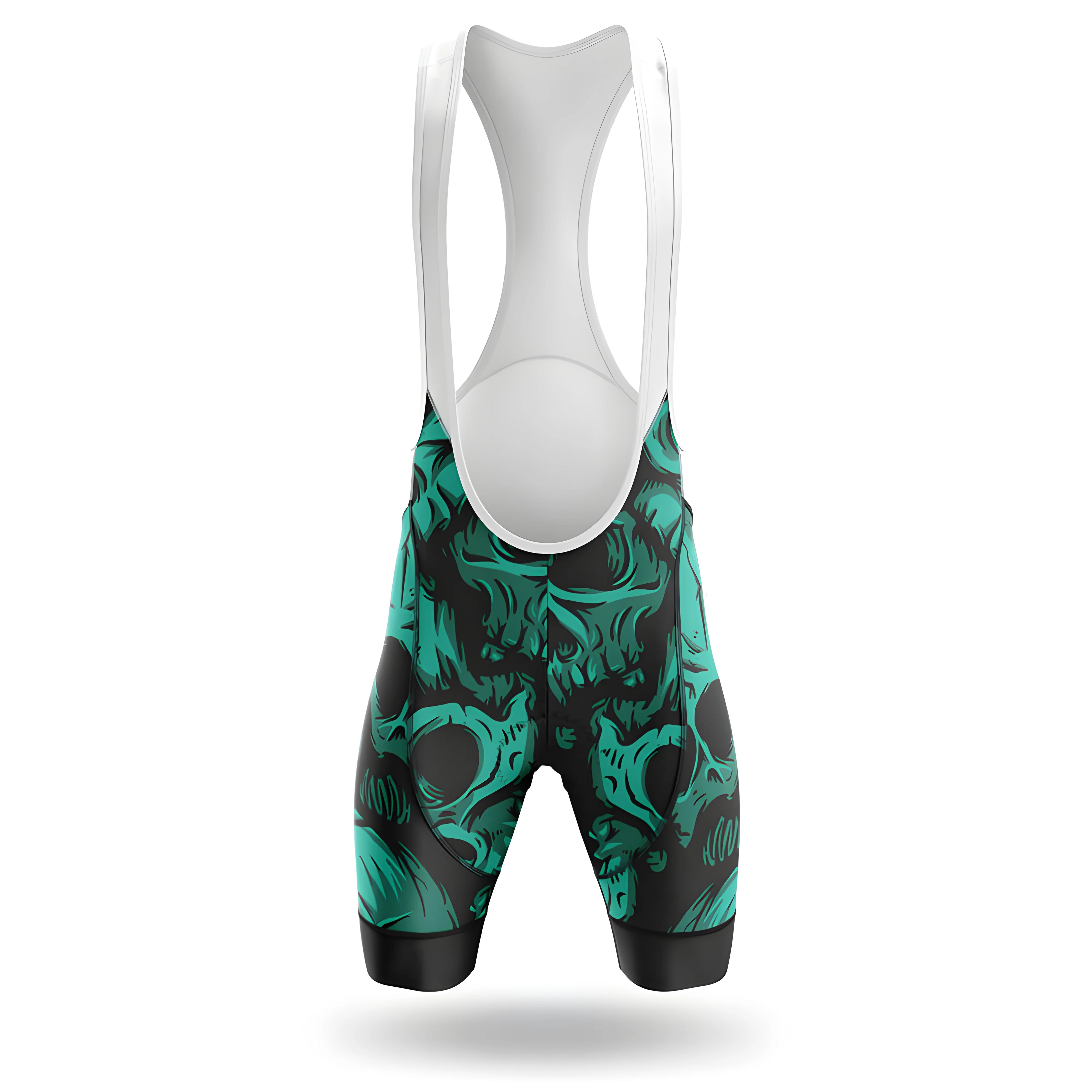 Green Skulls Men's Cycling Kit - Image 4