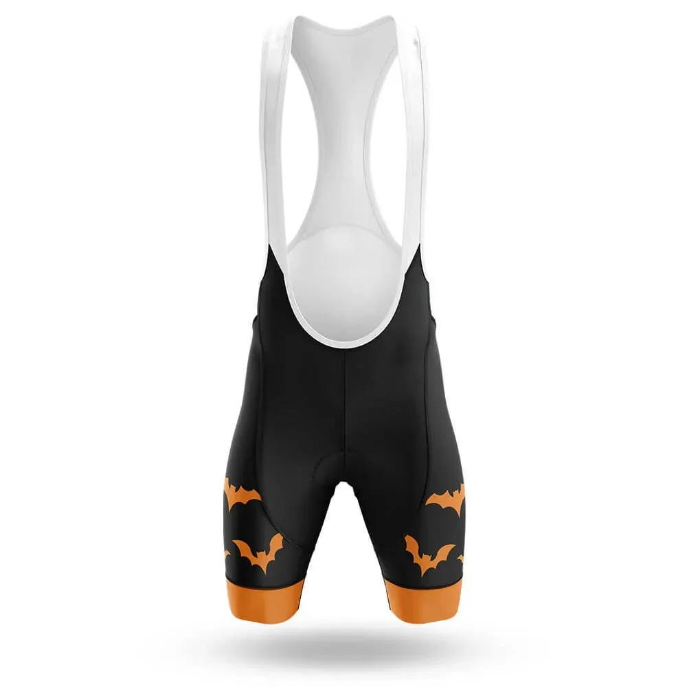 Halloween PUMPKIN FACE Men's Short Sleeve Cycling Kit - Image 4