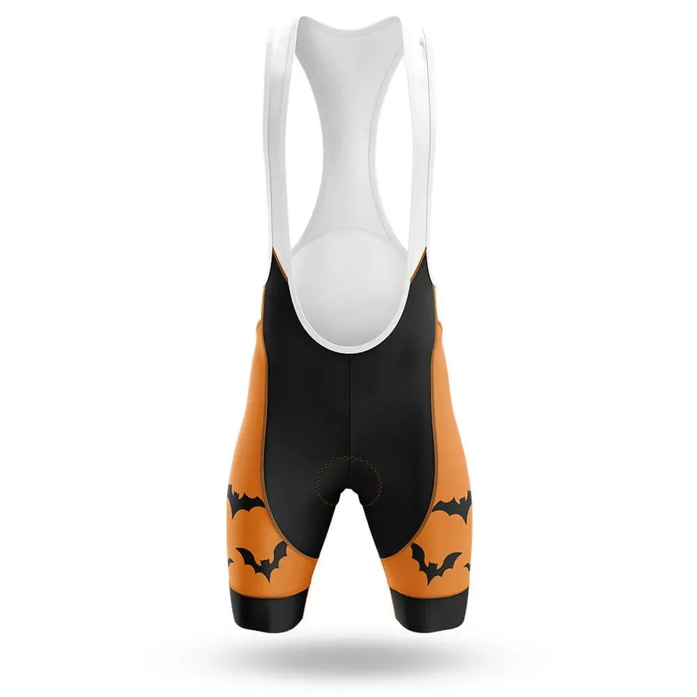 Halloween PUMPKIN FACE Men's Short Sleeve Cycling Kit - Image 4