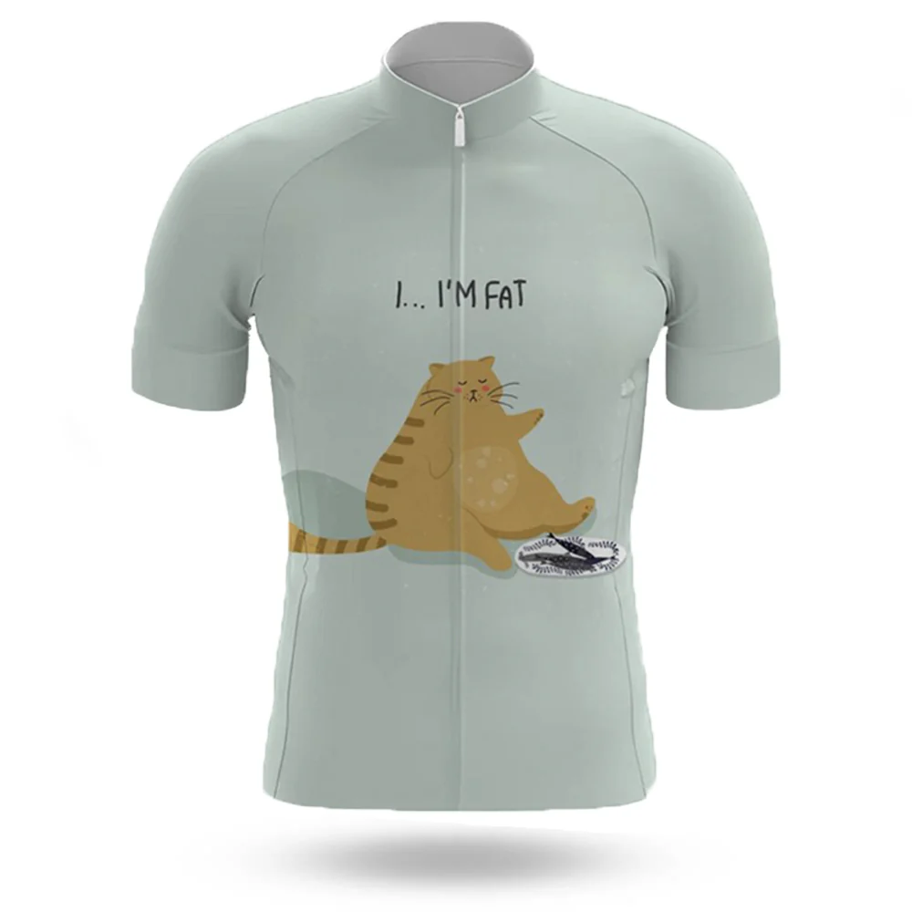 I'm Fat Cat Men's Short Sleeve Cycling Kit - Image 3