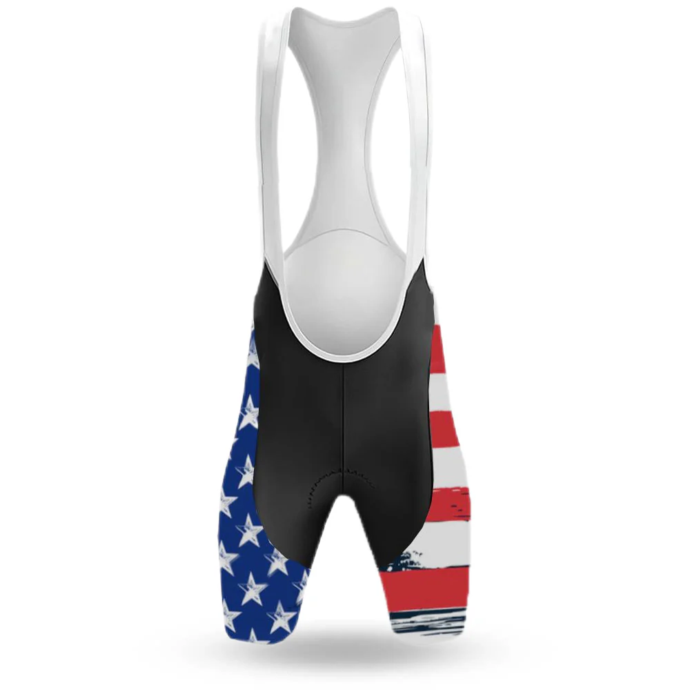 Meowica American Flag Men's Cycling Jersey Kits - Image 4
