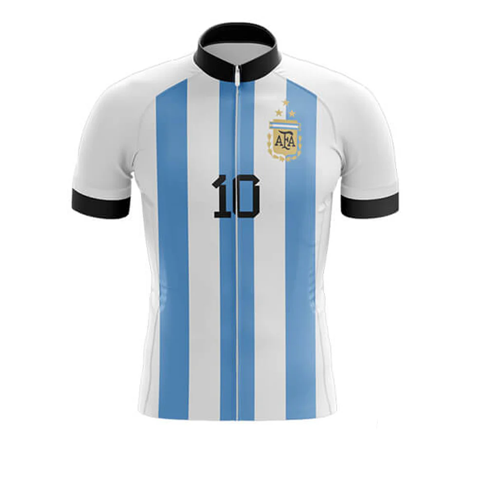 Argentina Men's Short Sleeve Cycling Kit - Image 3