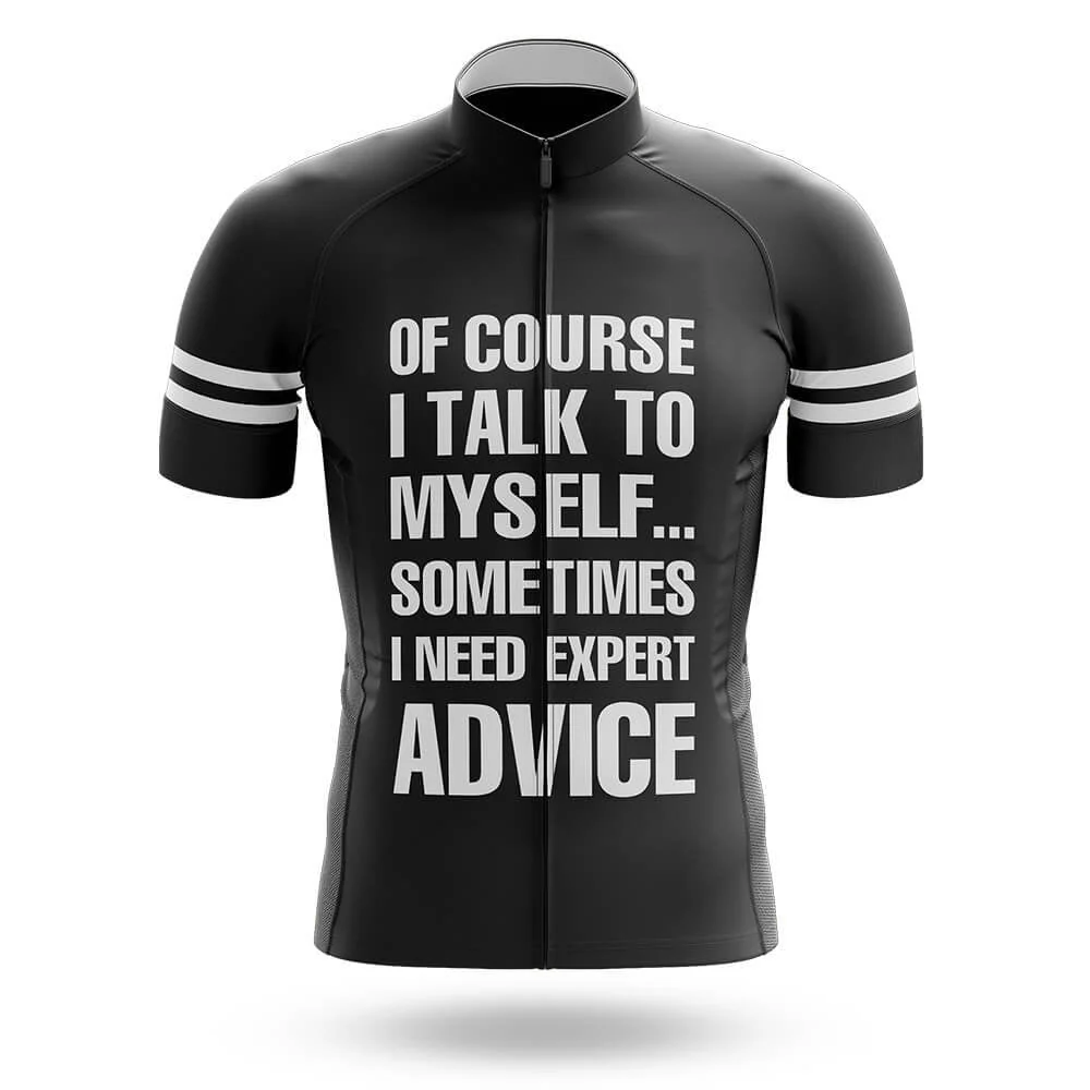 Of Course I Talk To Myself Men's Cycling Kit - Image 3