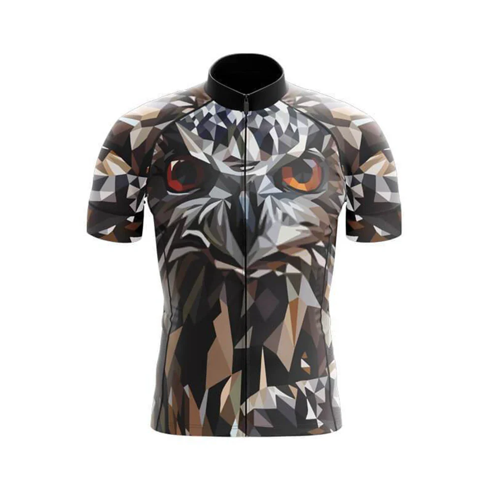 Rainbow Owl Men's Short Sleeve Cycling Kit - Image 3