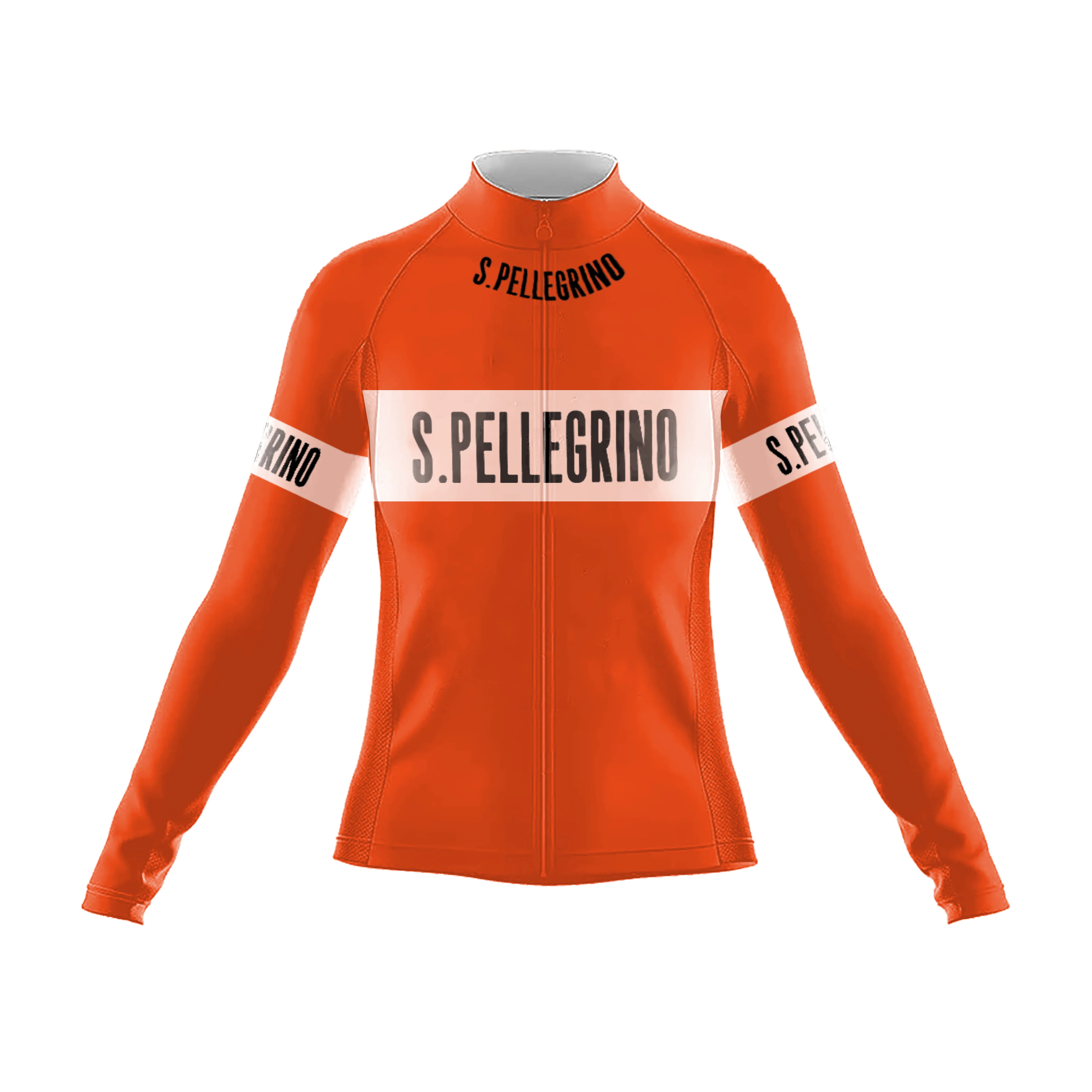 San Pellegrino Retro Women's Long Sleeve Cycling Kit - Image 3