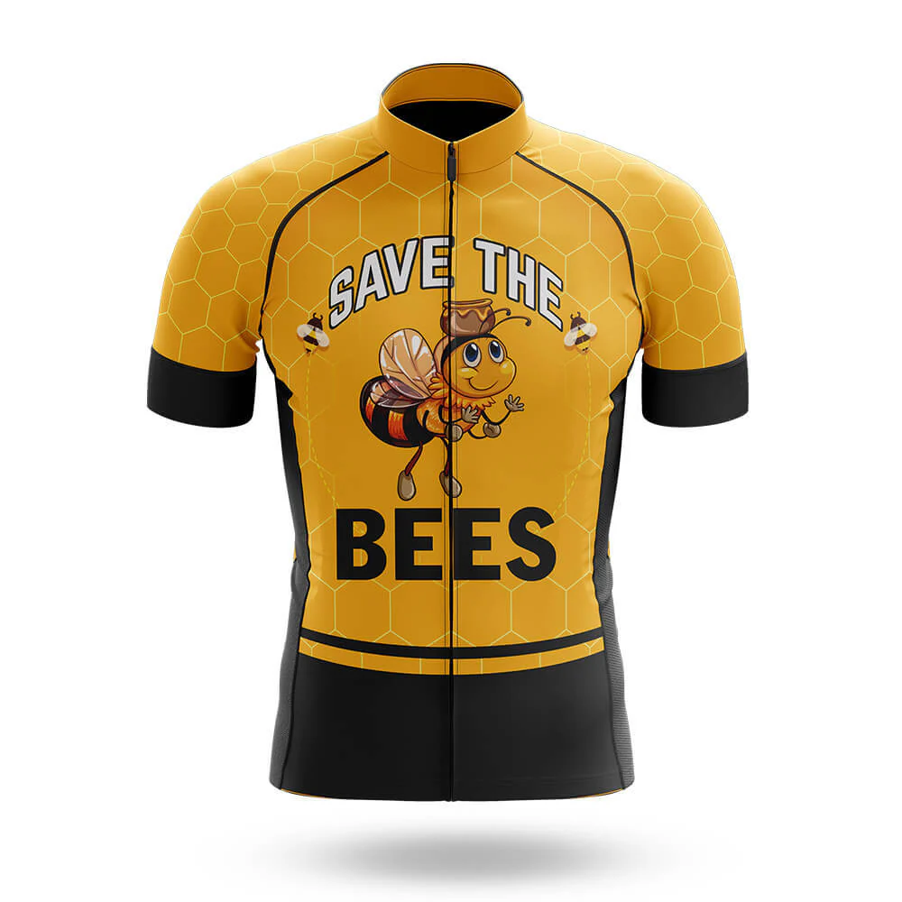 Save The Bees Men's Short Sleeve Cycling Kit - Image 3