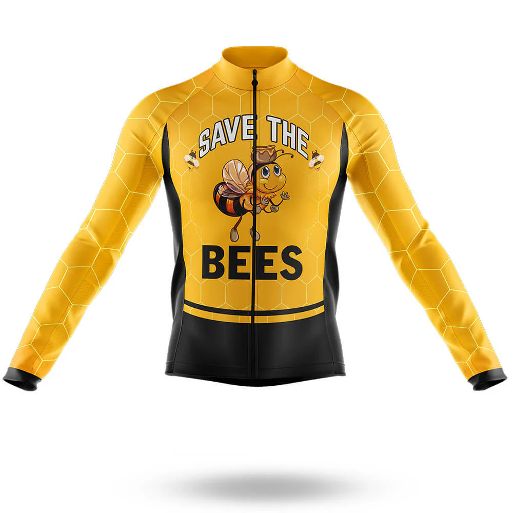 Save The Bees Men's Short Sleeve Cycling Kit - Image 5