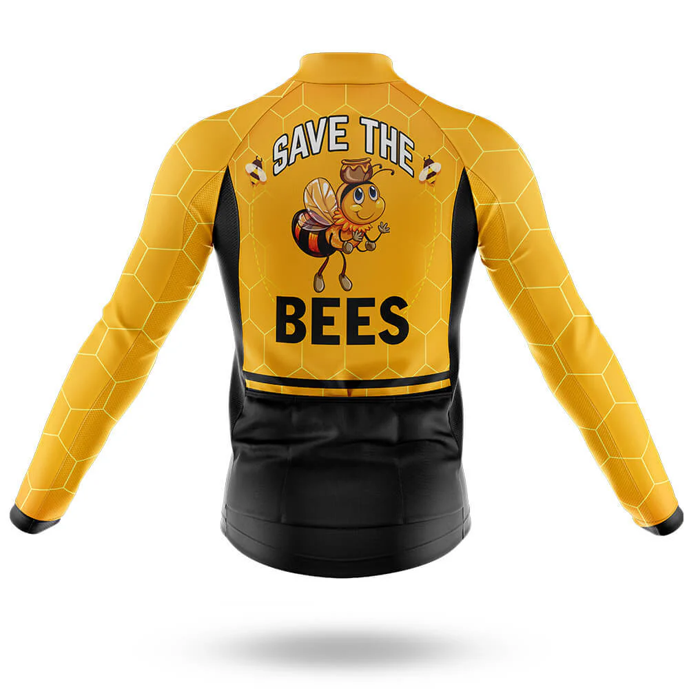Save The Bees Men's Short Sleeve Cycling Kit - Image 6