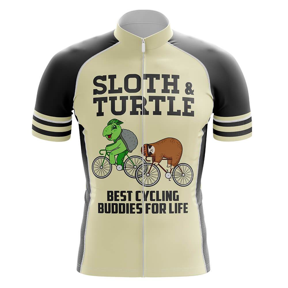 Sloth And Turtle Men's Short Sleeve Cycling Kit - Image 3