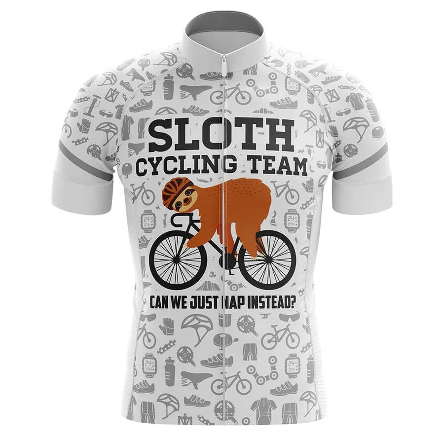 Sloth Cycling Team Men's Short Sleeve Cycling Kit - Image 3