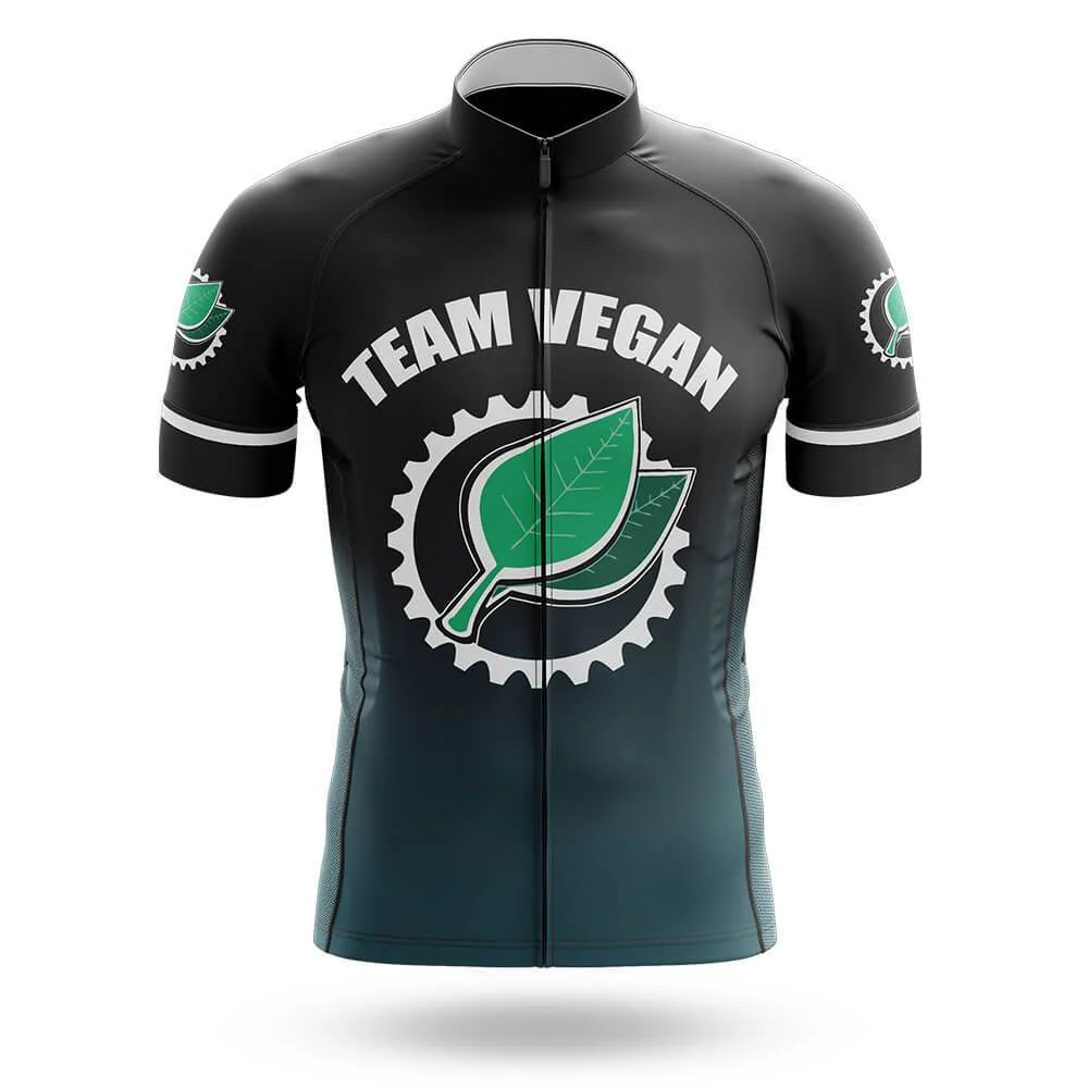 Team Vegan Men's Short Sleeve Cycling Kit - Image 3