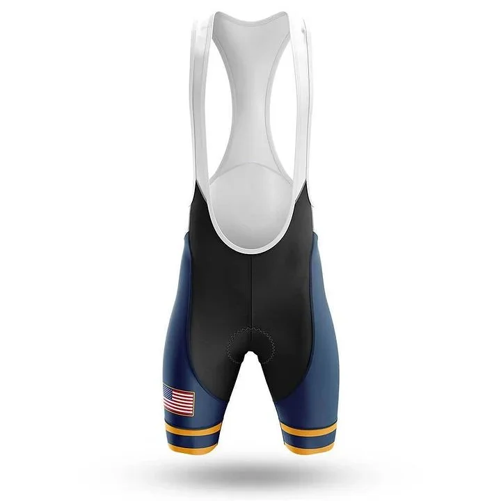 USA S5 Navy Men's Short Sleeve Cycling Kit - Image 4